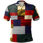 Polynesian Polo Shirt Retro Patchwork1