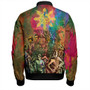 Philippines Filipinos Bomber Jacket National Heroes Brush Color Style
