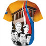 Philippines Filipinos Baseball Shirt National Heroes Flag Sun And Star