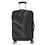 Hawaii Luggage Cover Polynesia Pattern Gray