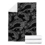Hawaii Premium Blanket Polynesian Print Fabric And Flower