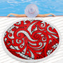 New Zealand Beach Blanket Maori Pattern