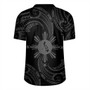 Philippines Filipinos Rugby Jersey Tribal Polynesian Wave Tattoo