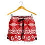 Tonga Women Shorts Ngatu Tropical Hibiscus