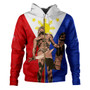 Philippines Filipinos Hoodie Custom Flag Tribal Lapu Lapu