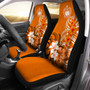Samoa Car Seat Covers Polynesian Floral Spirit Orange1