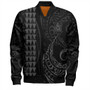 Vanuatu Bomber Jacket Kakau Style Gray