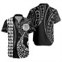 Kosrae Short Sleeve Shirt Kakau Style Ver.1 White