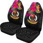 Vanuatu Car Seat Covers - Hibiscus Polynesian Pattern