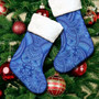 Samoa Christmas Stocking Fabric Tattoo Design