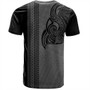 Papua New Guinea T-Shirt Tribal Tattoo PNG Gray