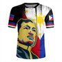 Philippines Filipinos Rugby Jersey Rizal Day Flag Grunge Style