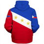 Philippines Filipinos Sherpa Hoodie Flag Sun Style