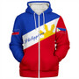 Philippines Filipinos Sherpa Hoodie Flag Sun Style