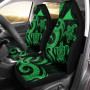 Tokelau Car Seat Covers - Green Tentacle Turtle