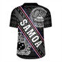 Samoa Rugby Jersey American Samoa Coat Of Arms Half Style