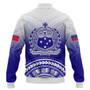 Samoa Baseball Jacket Polynesian Tribal Island Design