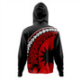 Nauru Hoodie Turtle Polynesian Tribal Coat Of Arms