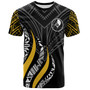 Yap Custom Personalised T-Shirt - Yap Strong Fire Pattern Gold1