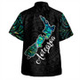 New Zealand Hawaiian Shirt Aotearoa Maori Tribal Map With Papua Shell