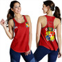 Tonga Women Tank Ngatu Pattern Seal Athletic