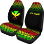 Hawaii Car Seat Covers - Hawaii Kanaka Maoli Polynesian Tattoo Fog Reggae