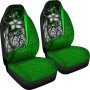 Chuuk Micronesian Car Seat Covers Green - Turtle With Hook