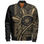 Philippines Filipinos Bomber Jacket Traditional Sun Batok Tattoo Design