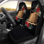 Tokelau Car Seat Covers - Tokelau Coat of Arms Hibiscus