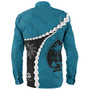 Guam Long Sleeve Shirt Tribal Spirits Coconut Tree