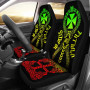 Wallis And Futuna Car Seat Covers - Wallis And Futuna Coat Of Arms Polynesian Tribal Reggae