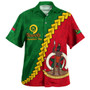 Vanuatu Hawaiian Shirt Tribal Coat Of Arms With Flag Independence Day