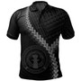 Northern Mariana Islands Polo Shirt Coat Of Arm Polynesian Tattoo Style1