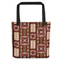 Samoa Tote Bag Siapo Pattern Print
