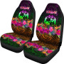 Tonga Polynesian Personalised Car Seat Covers - Summer Hibiscus