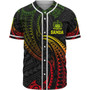 Samoa Polynesian Baseball Shirt - Reggae Tribal Wave