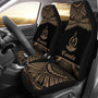 Vanuatu Polynesian Car Seat Covers - Pride Gold Version