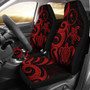 Chuuk Micronesian Car Seat Covers - Red Tentacle Turtle