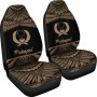 Pohnpei Polynesian Car Seat Covers - Pride Gold Version