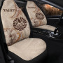 Tahiti Car Seat Cover - Hibiscus Flowers Vintage Style