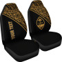 Federated States of Micronesia Car Seat Covers - FSM Seal Polynesian Gold Curve