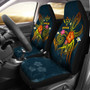Kosrae Polynesian Car Seat Covers - Legend of Kosrae (Blue)