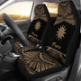 Nauru Polynesian Car Seat Covers - Pride Gold Version