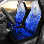 Guam Polynesian Car Seat Covers - Tribal Tattoo With Seal