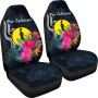 New Caledonia Polynesian Car Seat Covers - Tropical Flower