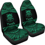 Tuvalu Polynesian Car Seat Covers - Pride Green Version