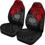 Samoa Car Seat Covers - Samoa Coat Of Arms Red Turtle Hibiscus18