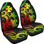 Wallis and Futuna Car Seat Covers - Reggae Tentacle Turtle