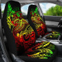 Guam Polynesian Car Seat Covers - Reggae Shark Polynesian Tattoo