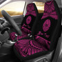 Tahiti Polynesian Custom Personalised Car Seat Covers - Pride Pink Version